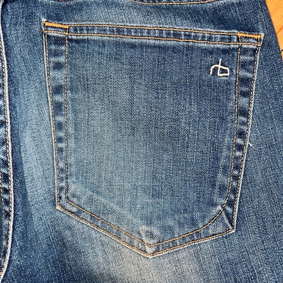 Funky Rag & Bone Dre Flannel Patch Jean❣️ - Picture 7 of 7